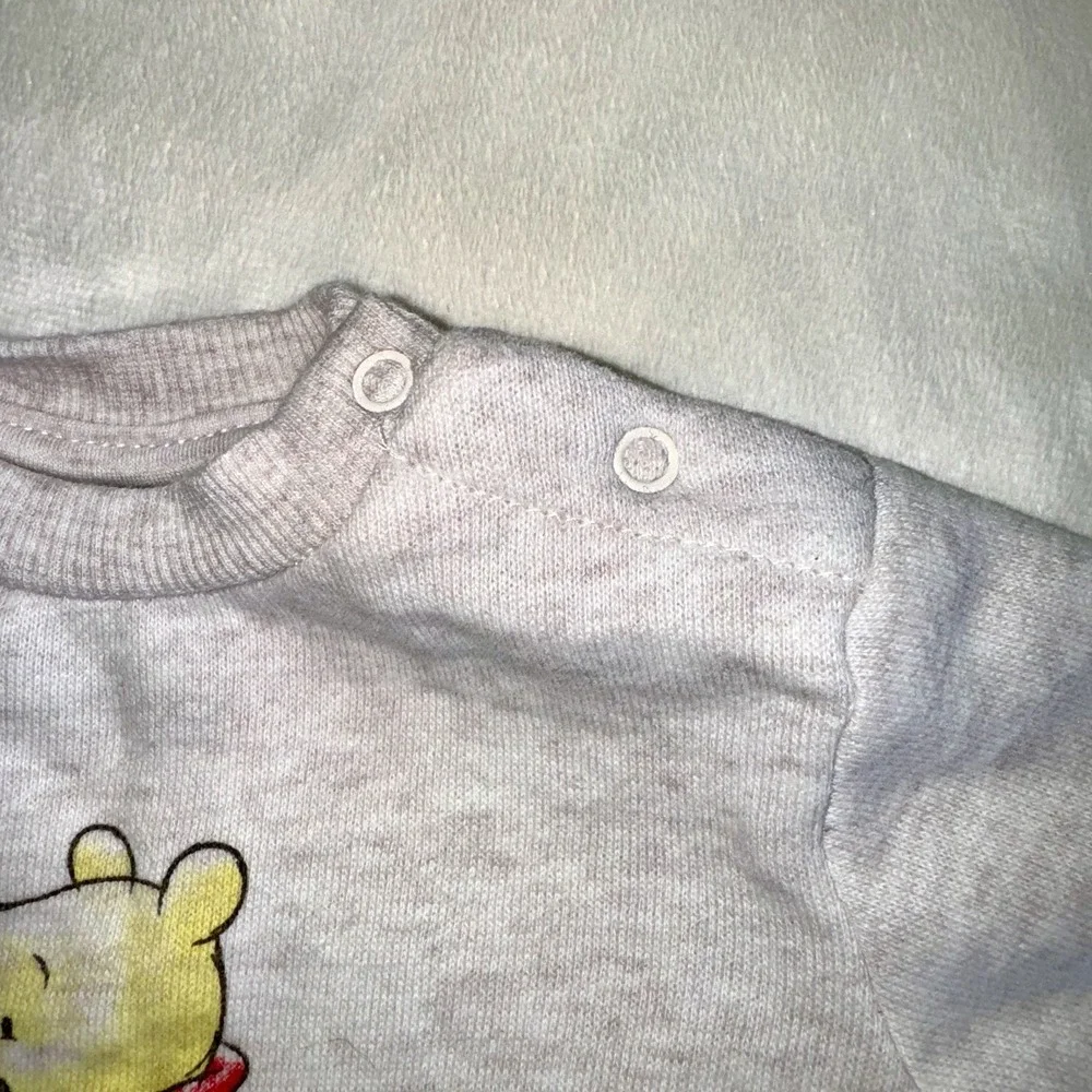 Disney Baby Winnie the Pooh & Friends Graphic Sweatshirt Shoulder Button Newborn